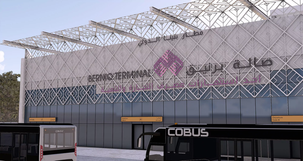 HLLB - Benghazi Benina Scenery - MSFS20/24