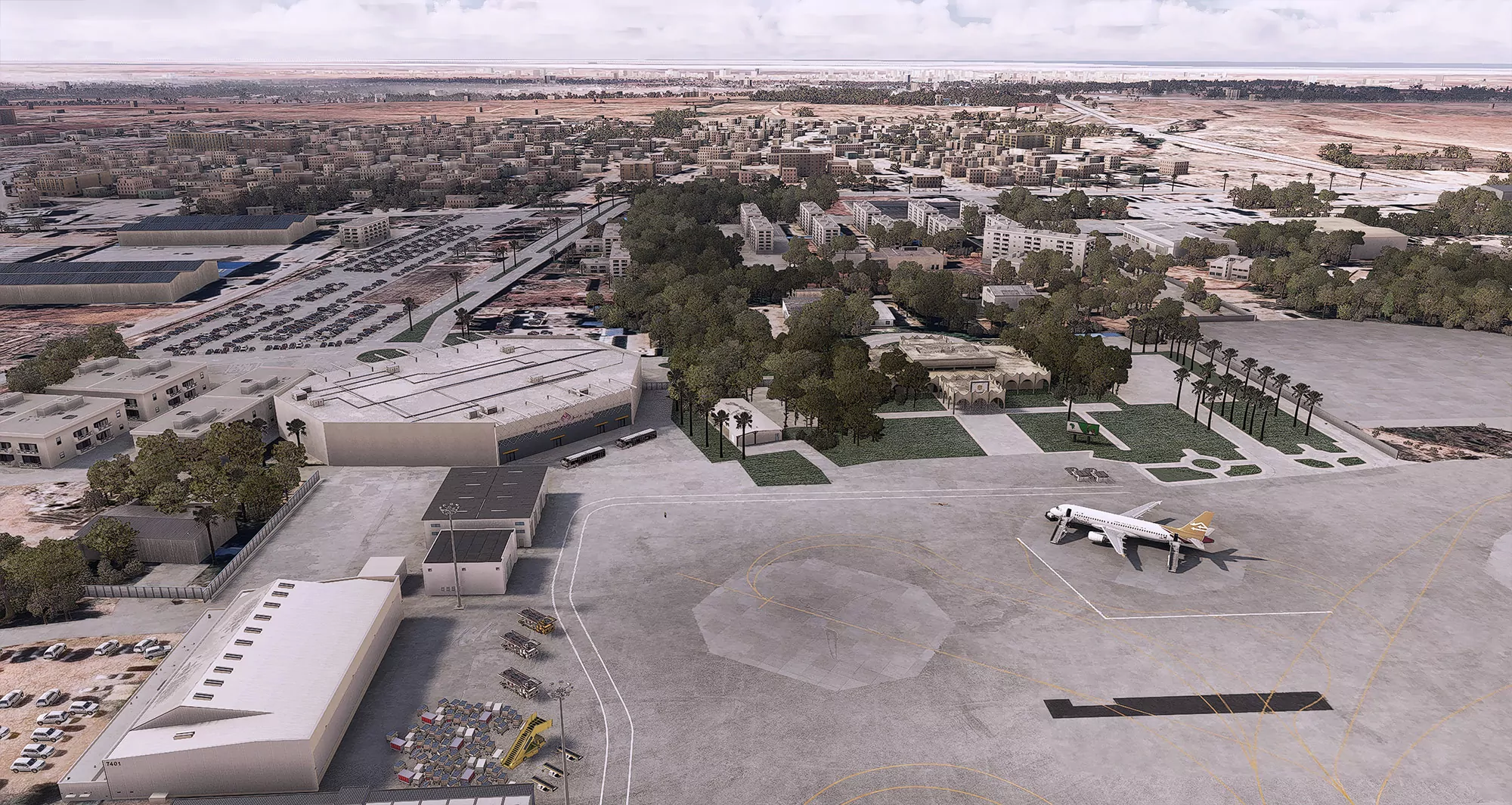 HLLB - Benghazi Benina Scenery - MSFS20/24