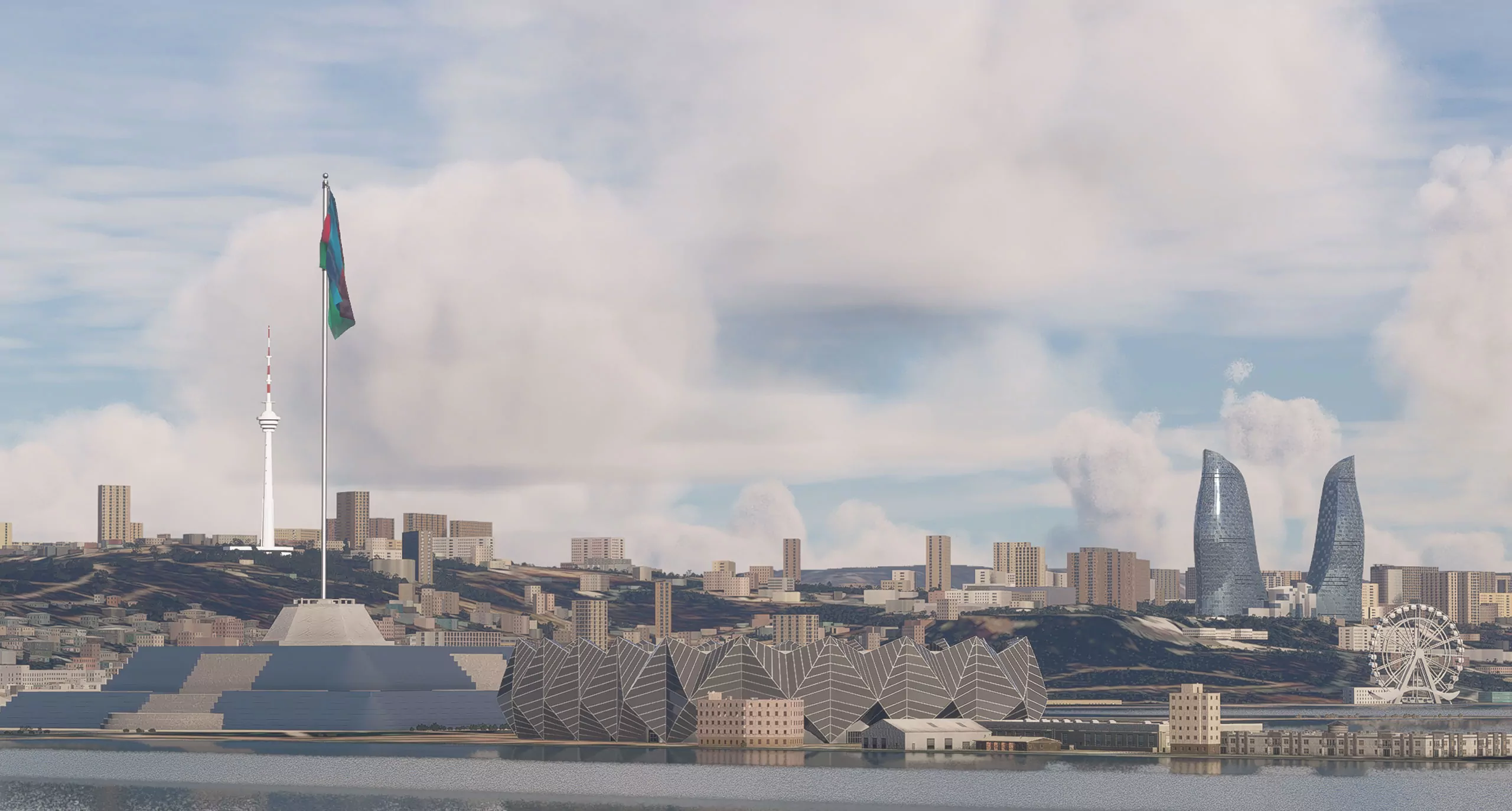 Baku Landmarks Scenery - MSFS20/24