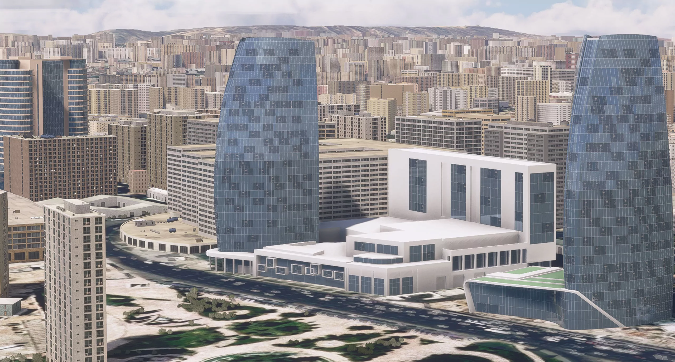 Baku Landmarks Scenery - MSFS20/24